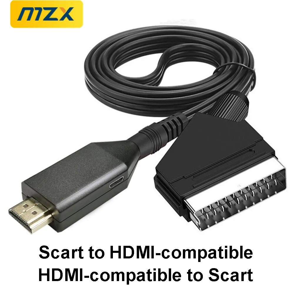 Scart To Hdmi - Scart - HDMI uyumlu ve HDMI
