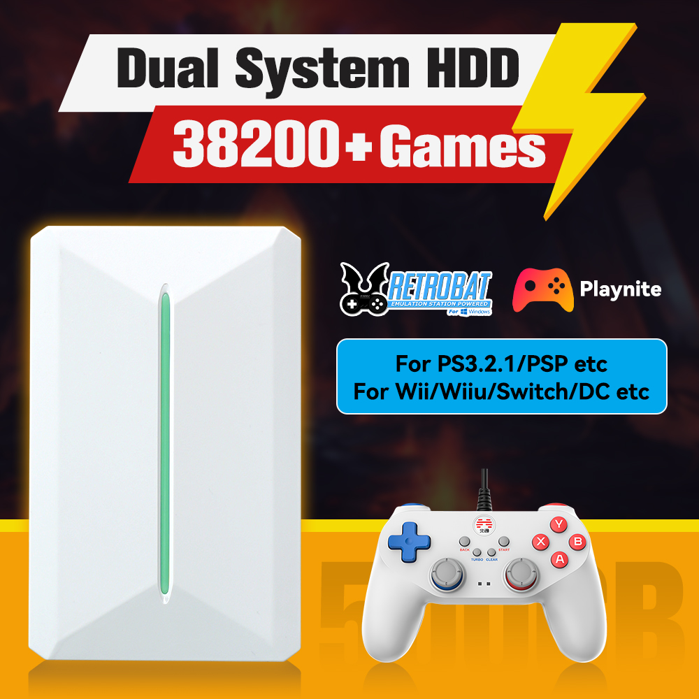 Retrobat&Playnite Sistemi HDD  - Retro Gaming Kiosk incelemesi ve fiyatı